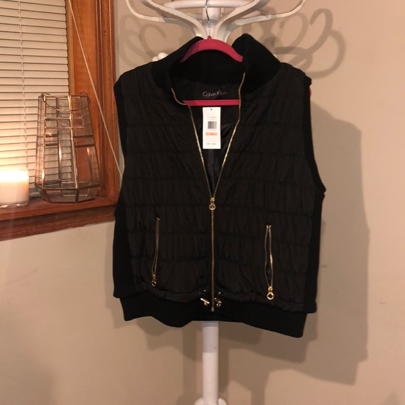 Calvin Klein Jackets & Blazers - Calvin Klein Black Performance Vest